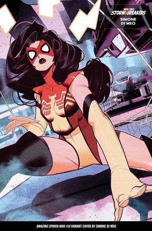 AMAZING SPIDER-MAN #16 SIMONE DI MEO FROM THE CHAOS A COSTUME VARIANT (11/19/2025)