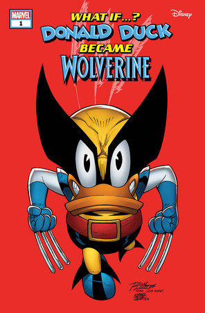 MARVEL & DISNEY: WHAT IF...? DONALD DUCK BECAME WOLVERINE #1 RON LIM VARIANT (7/31/2024)
