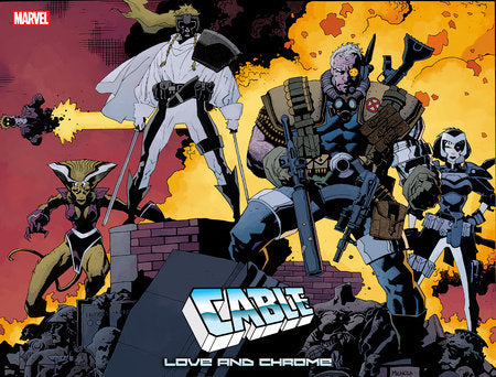 CABLE: LOVE AND CHROME #1 MIKE MIGNOLA WRAPAROUND HIDDEN GEM VARIANT[1:50] (1/1/2025) SHIPS 2/1/2025