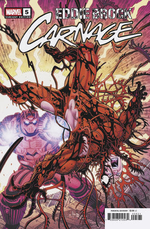 EDDIE BROCK: CARNAGE #5 NICK BRADSHAW BRING ON THE BAD GUYS VARIANT (6/11/2025)