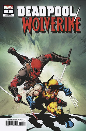 DEADPOOL/WOLVERINE #1 GREG CAPULLO VARIANT[1:50] (1/1/2025) SHIPS 2/1/2025