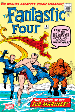 FANTASTIC FOUR #4 FACSIMILE EDITION (4/16/2025)