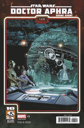 STAR WARS: DOCTOR APHRA - CHAOS AGENT #1 CHRIS SPROUSE THE FORCE AWAKENS 10TH ANNIVERSARY VARIANT (6/18/2025)