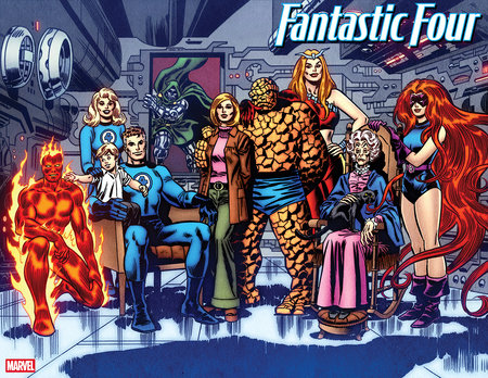 FANTASTIC FOUR #1 JOHN BUSCEMA REMASTERED VARIANT[1:50] (7/9/2025) SHIPS 8/9/2025