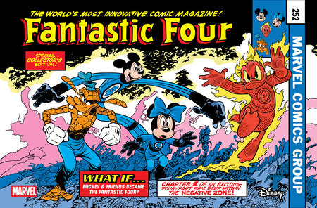 FANTASTIC FOUR #4 ANDREA FRECCERO DISNEY WHAT IF? FANTASTIC FOUR HOMAGE VARIANT (10/22/2025)