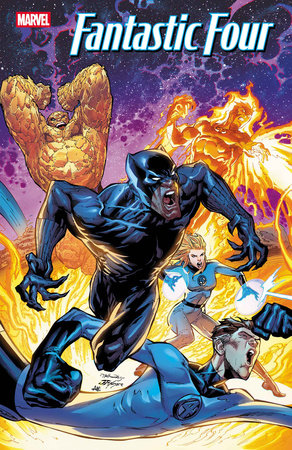 FANTASTIC FOUR #8 NETHO DIAZ BLACK PANTHER VARIANT (2/18/2026)