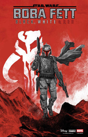 STAR WARS: BOBA FETT - BLACK, WHITE & RED