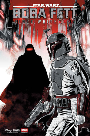 STAR WARS: BOBA FETT - BLACK, WHITE & RED #4 LUKE ROSS VARIANT (12/31/2025)
