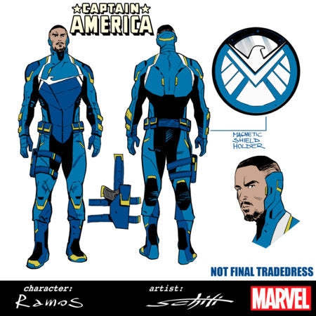 CAPTAIN AMERICA #6 VALERIO SCHITI DESIGN VARIANT[1:10] (12/24/2025) DELAYED 1/21/2026