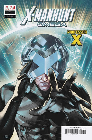 X-MANHUNT OMEGA #1 EDWIN GALMON PROFESSOR X VARIANT [XMH] (3/26/2025)