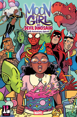 MOON GIRL & DEVIL DINOSAUR 10TH ANNIVERSARY SPECIAL #1 NATACHA BUSTOS VARIANT (4/2/2025)