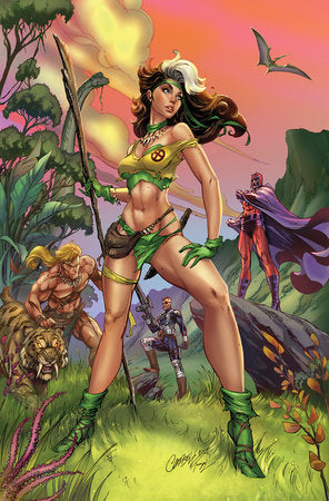 ROGUE: THE SAVAGE LAND #1 J. SCOTT CAMPBELL ROGUE VIRGIN VARIANT[1:100] (1/15/2025) SHIPS 2/15/2025