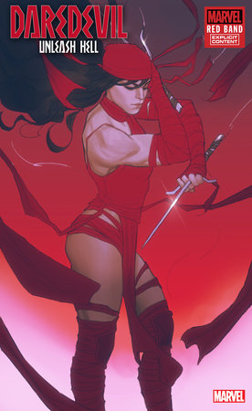 DAREDEVIL: UNLEASH HELL - RED BAND #1 JOSHUA SWABY ELEKTRA VARIANT [POLYBAGGED] (1/8/2025)