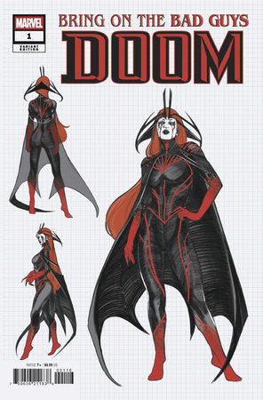 BRING ON THE BAD GUYS: DOOM #1 ALESSANDRO CAPPUCCIO DESIGN VARIANT[1:10] (6/18/2025)