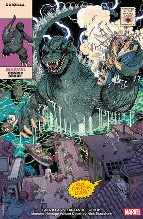 GODZILLA VS. FANTASTIC FOUR