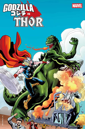 GODZILLA VS. THOR #1 GAVIN GUIDRY GODZILLA KING OF THE MONSTERS HOMAGE VARIANT (7/2/2025)