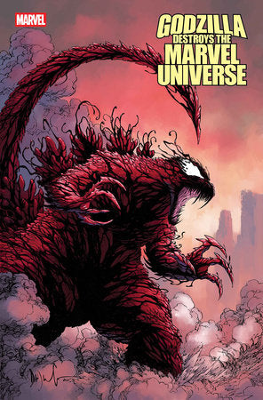 GODZILLA DESTROYS THE MARVEL UNIVERSE #5 DAVE WACHTER MARVELIZED CARNAGE-ZILLA VARIANT (11/19/2025)