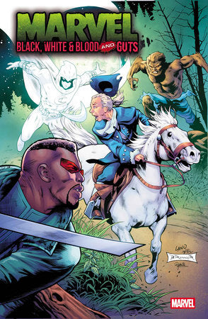 MARVEL: BLACK, WHITE & BLOOD AND GUTS #1 GREG LAND 250TH HOMAGE VARIANT (10/8/2025)