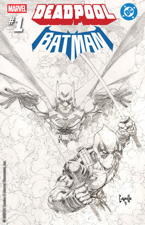 MARVEL/DC: DEADPOOL/BATMAN #1 GREG CAPULLO SKETCH VARIANT[1:200] (9/17/2025) SHIPS 10/17/2025