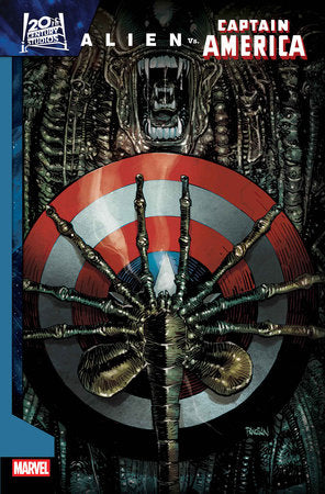 ALIEN VS. CAPTAIN AMERICA #1 DAN PANOSIAN FOIL VARIANT (11/5/2025)