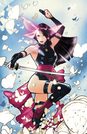 PSYLOCKE: NINJA #1 PABLO VILLALOBOS VIRGIN VARIANT[1:100] (1/21/2025) SHIPS 2/21/2026