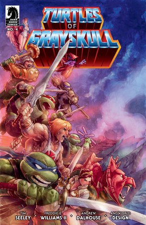 Masters of the Universe/Teenage Mutant Ninja Turtles: Turtles of Grayskull #4 (C VR C) (Fero Peniche) (3/26/2025)