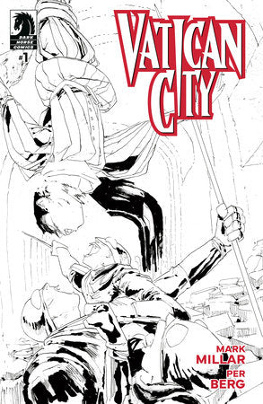 Vatican City #1 (CVR B) (B&W) (Per Berg) (4/2/2025)