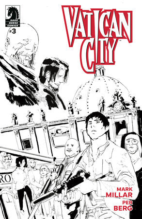 Vatican City #3 (CVR B) (B&W) (Per Berg) (6/18/2025)