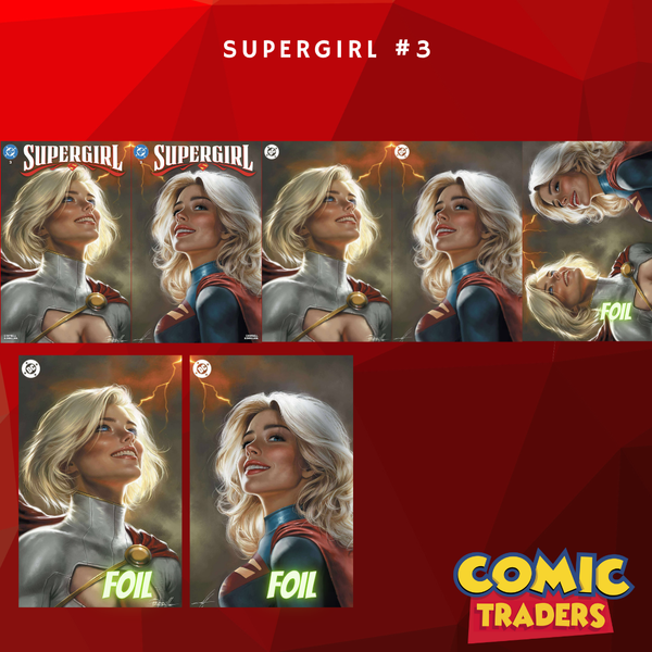 SUPERGIRL #3 PARRILLO/COHEN CONNECTING EXCLUSIVE VARIANT 7 PACK (7/9/2025)