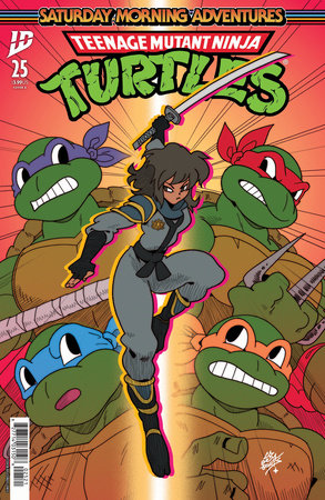 Teenage Mutant Ninja Turtles: Saturday Morning Adventures #25 Variant B (Lewis) (5/28/2025)