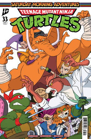 Teenage Mutant Ninja Turtles: Saturday Morning Adventures #33 Cover A (Schoening Connecting Cover Set) (01/28/2026)
