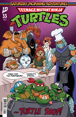 Teenage Mutant Ninja Turtles: Saturday Morning Adventures #33 Variant B (Hazouri) (01/28/2026)