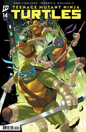 Teenage Mutant Ninja Turtles #14 Variant D (Byrne) (1/14/2026)