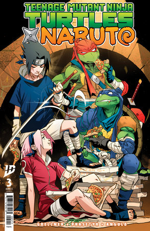 Teenage Mutant Ninja Turtles x Naruto #3 Cover A (Jiménez) (3/19/2025)