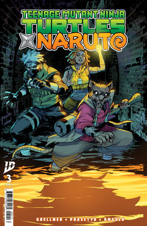 Teenage Mutant Ninja Turtles x Naruto #3 Variant B (Prasetya) (3/19/2025)