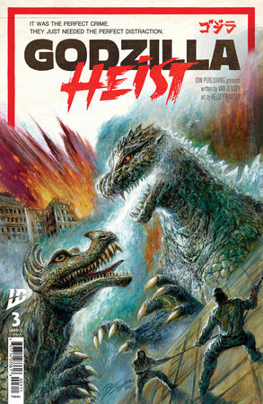 Godzilla: Heist #3 Cover A (Eggleton) (5/7/2025)