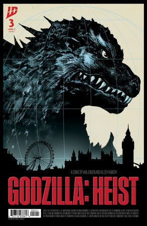 Godzilla: Heist #3 Variant B (Tunica Movie Poster Variant) (5/7/2025)