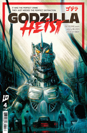 Godzilla: Heist #4 Cover A (Eggleton) (6/4/2025)