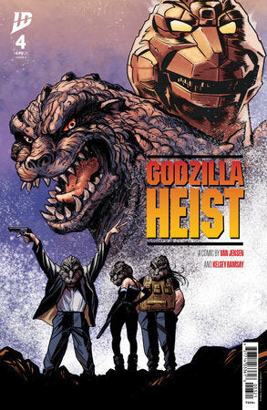 Godzilla: Heist #4 Variant B (Tunica Movie Poster Variant) (6/4/2025)