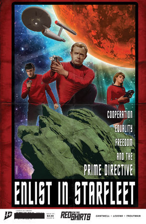 Star Trek: Red Shirts #5 Variant B (Corroney Federation Recruitment) (12/3/2025)