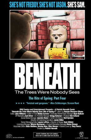 Beneath the Trees Where Nobody Sees: Rite of Spring #4 Variant B (Fleecs Movie Homage Cover) (11/5/2025)