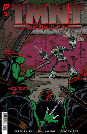 TMNT: Journeys #5 Variant B (Mitchroney) (1/14/2026)
