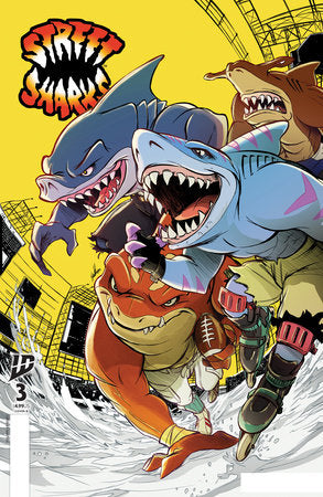 Street Sharks #3 Variant B (Santtos) (12/10/2025)