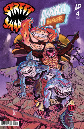 Street Sharks #4 Variant B (Federici) (1/7/2026)