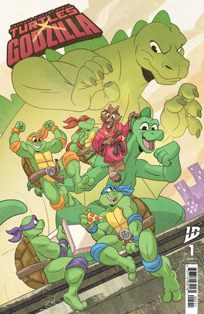 Teenage Mutant Ninja Turtles x Godzilla
