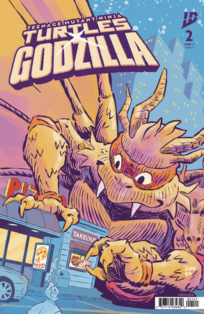 Teenage Mutant Ninja Turtles x Godzilla #2 Variant B (Ba) (1/7/2026)