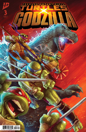 Teenage Mutant Ninja Turtles x Godzilla #3 Cover A (Pe) (02/04/2026)