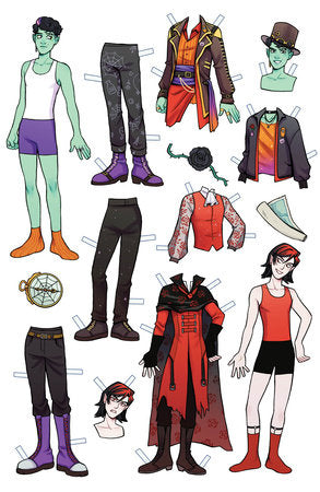 Monster High: Boomuda Triangle #1 Variant C (McCurdy Paper Doll Variant) (01/28/2026)