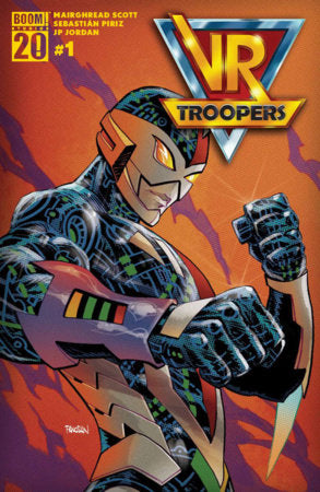 VR Troopers #1 C BOOM 20th Anniversary Variant (Dressed, Panosian) (6/25/2025)