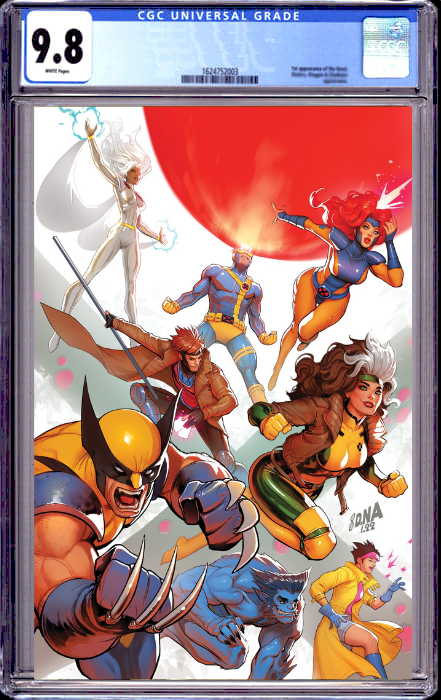 FALL OF THE HOUSE OF X 1 DAVID NAKAYAMA EXCLUSIVE VIRGIN FOIL MEGACON EXCLUSIVE VARIANT (1/3/2024) SHIPS 6/27/2024 CGC 9.8